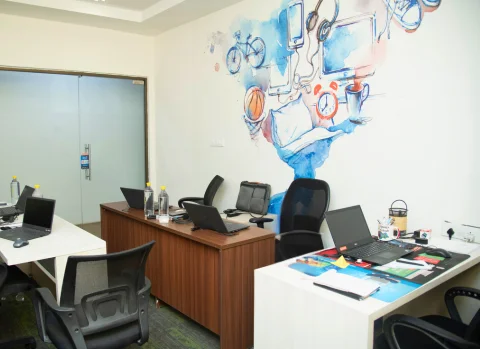 Coworking day-pass workspace